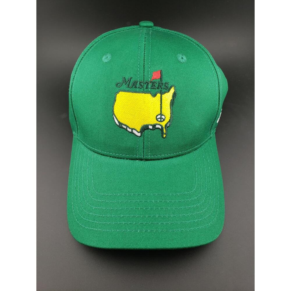Masters Golf Tournament Hat, Green Trucker Caddy Ball Cap, Golf Apparel